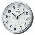 Seiko Clock Beside Alarm - Black (Round)